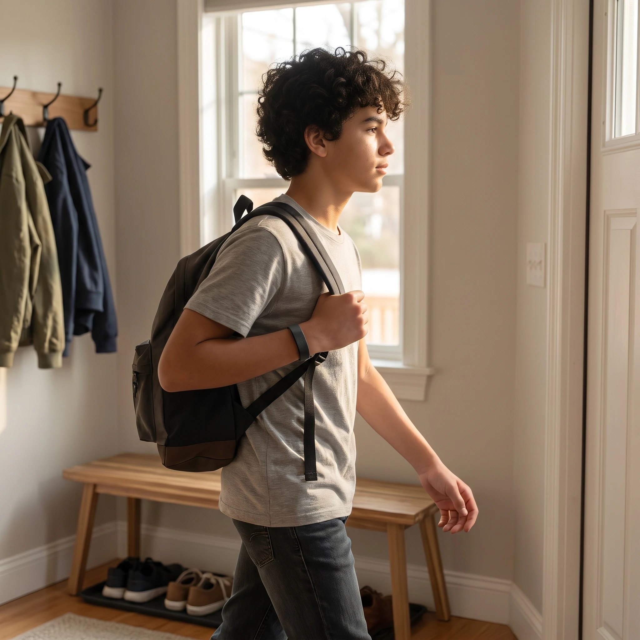 Dawn Wake Up Band, ready for school or travel